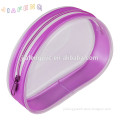 Blowing Shape PVC Cosmetic Bag with Piping
